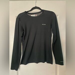 Columbia Black Long Sleeve Thermal Shirt